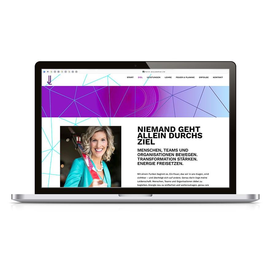 Jana Leidenfrost: Website
